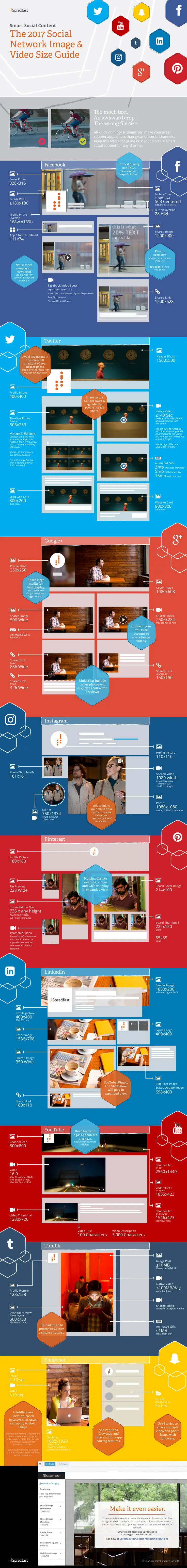 The Ultimate Social Media Image, Video and Post Size Guide [Infographic]