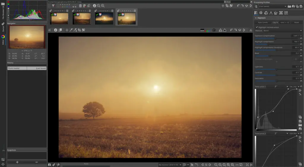 best free Creative Cloud alternative - Raw Therapee