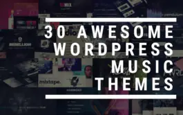 30 awesome premium WordPress music themes