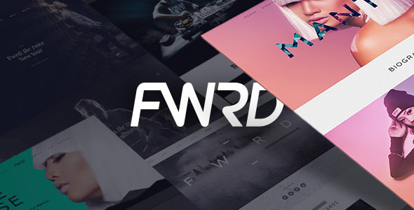 FWRD - Music Band and Musician WordPress Theme