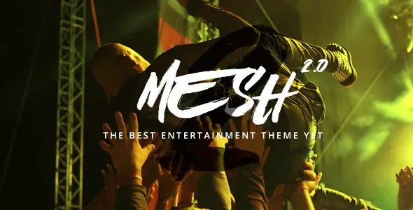 MESH - Music, Band, Musician, Event, Club Theme