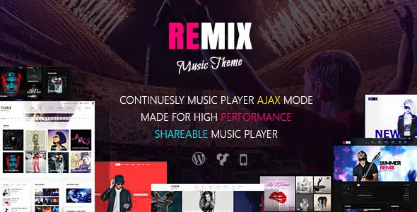 Remix Music - Music Band Theme