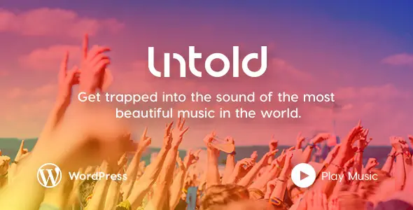 Untold - WordPress Theme for Bands and Musicians