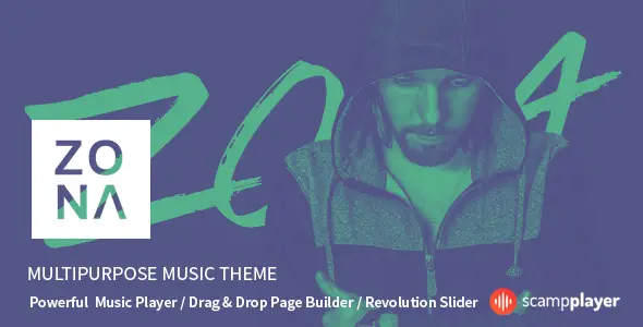 Zona - Multipurpose Music Theme