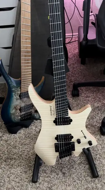 NK headless 7 string guitar review 2021 model Creatorbeat